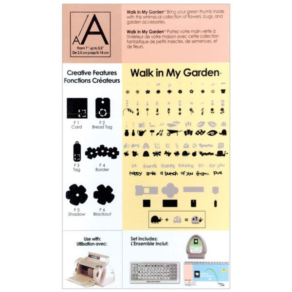 Cricut Walk In My Garden Cartridge