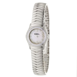 Ebel Classic Wave Women's Diamond Quartz Watch