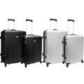 Traveler's Choice Rome 2-piece 'Spinner' Hardside Checked Luggage Set