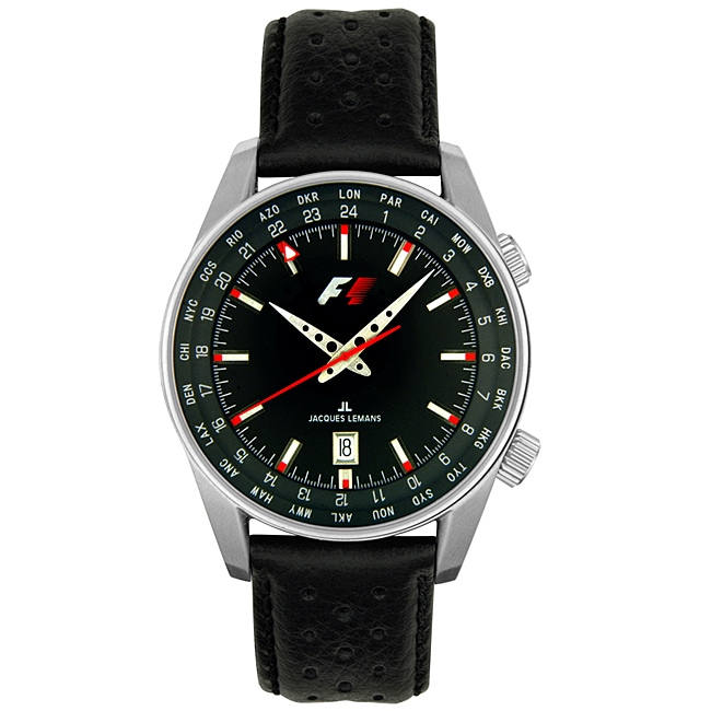 Jacques Lemans Mens F1 GMT Watch  