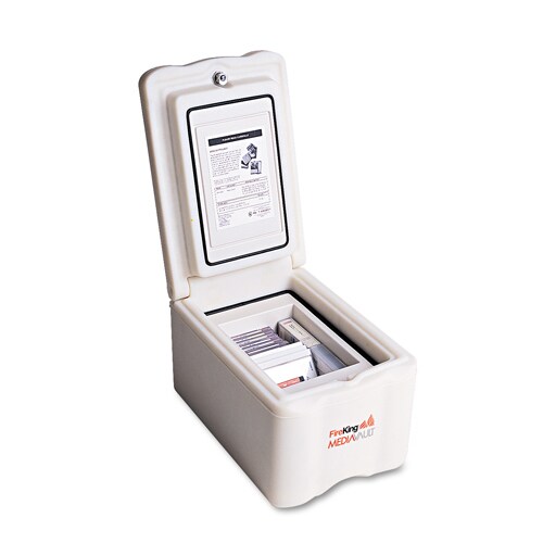 Fire King Media Storage Vault