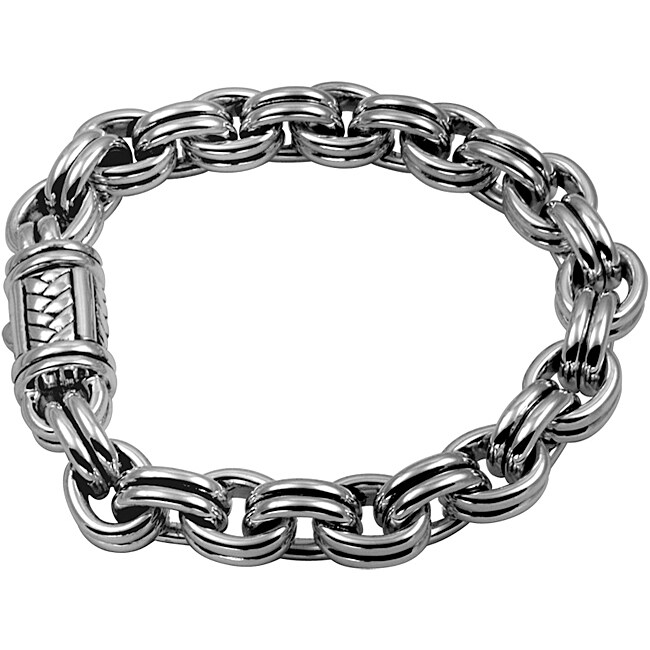 Scott Kay Jewelry Sterling Silver Men's Large Link ...
