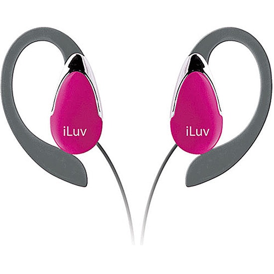 jWIN iLuv I201 Pink Over the ear Stereo Earphones
