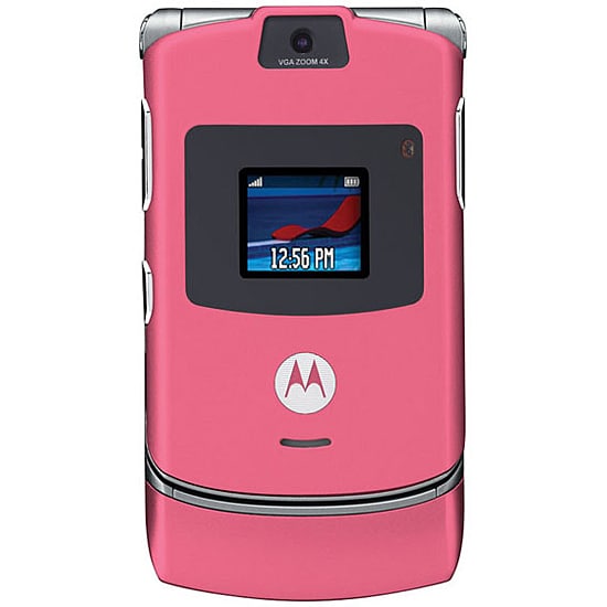 Motorola V3 Satin Pink Unlocked GSM Cell Phone  