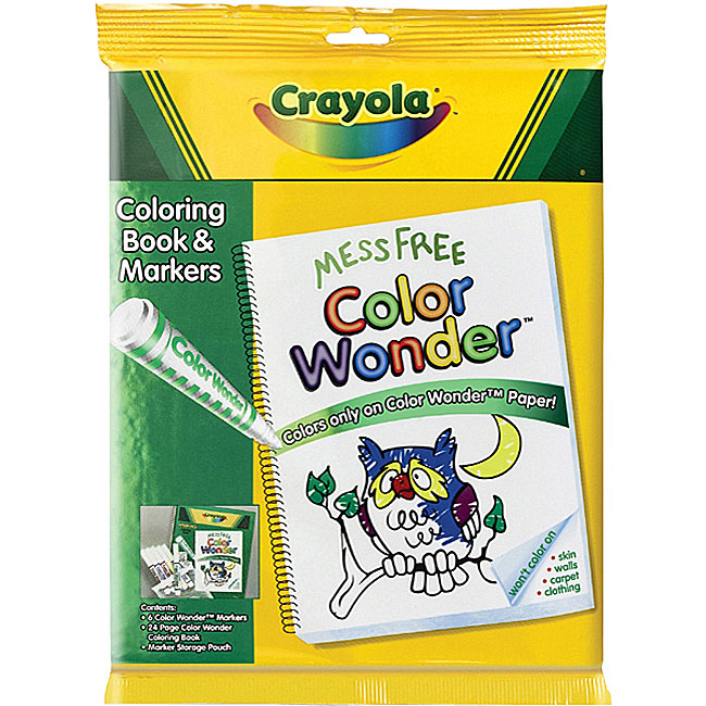 Crayola Color Wonder Coloring Book and Marker Set 11372245