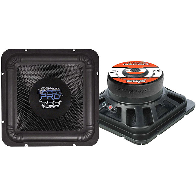 Pyramid 12inch 1000watt Square Subwoofers 11390519