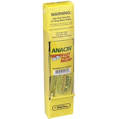 Anacin Aspirin Dose