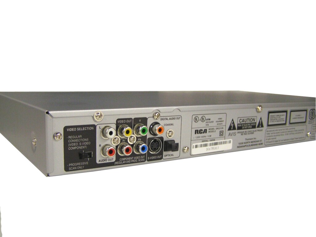 RCA DRC212N Progressive Scan DVD/CD Player 10371694