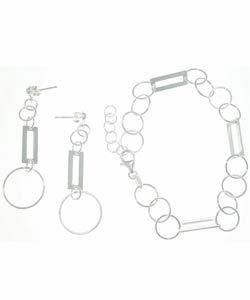 Sterling Silver 3-piece Jewelry Set