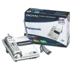 Panasonic KX-TG2480S 2.4 GHZ 2 Line Cordless Telephone