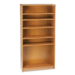 HON 1890 Series 72-inch Laminate Bookcase - Medium Oak