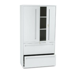 HON 700 Series 36-inch Wide 2-Drawer Lateral File with Storage Cabinet