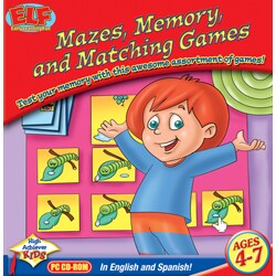 Early Learning Fun Mazes, Memory and Matching Software