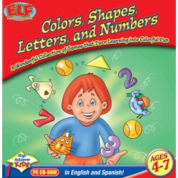 Early Learning Fun 'Colors, Shapes, Letters and Numbers' Software