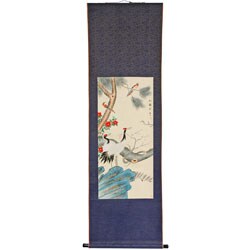 Pine and Crane Scroll (China)