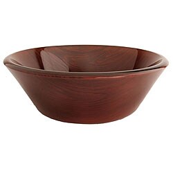 Fontaine Wood Grain Glass Vessel Sink