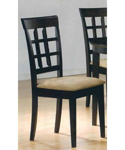Lattice-style Chairs (Set of 2)