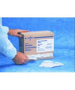 Medline Powder-free Sterile Medium Vinyl Exam Gloves (Pack of 400)