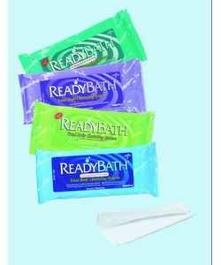 Medline Premium Anti-Bacterial Fragrance Free Readybath Towletts (Case of 24)