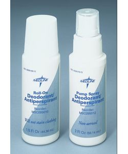 Medline Deodorant, Pump Spray, 2-oz, 48ea (Case of 48)