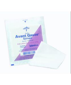 Medline Gauze Sponge 4 x 4-inch Avant 4-Ply (Case of 1200)