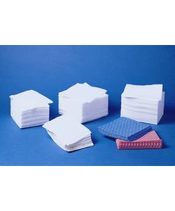 Medline Hydroknit Disposable Washcloth - White (Case of 500)