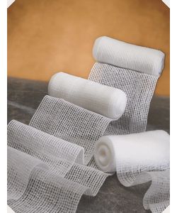 Medline Non-Sterile Stretch Rolled Gauze 4in x 75in Relaxed (Case of 96)