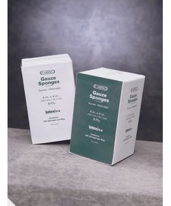 Medline Gauze Sponge, Dental, Cotton-Fill, 2"x2" (bulk pack of 5000)