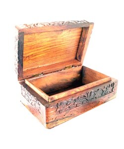 Handmade Set of 3 Rosewood Jewelry Boxes (case of 2)