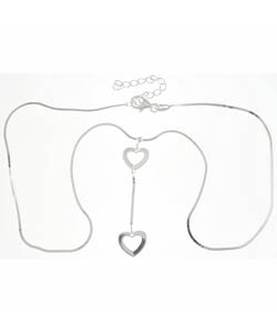 Sterling Silver 'Y' Designed Necklaces  (Set of 4)
