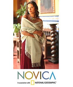 Alpaca Heavens Wool Shawl (Peru)