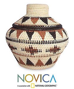 Palm Leaf Fantasy Basket (Indonesia)