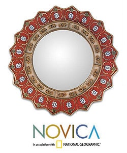 Ruby Medallion Mirror (Peru)