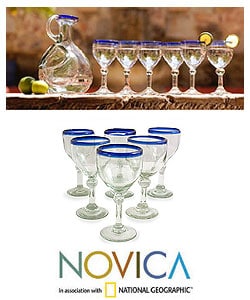 Acapulco 6-piece Wine Goblet Set (Mexico)
