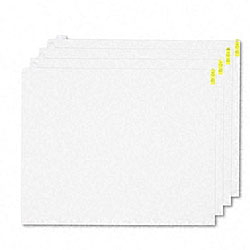 Clean Step Dirt Grabber Mat 60-Sheet Pad Refills - 4/Ctn