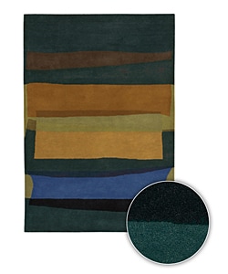 Hand-tufted Contemporary Mandara Rug (8' x 11')