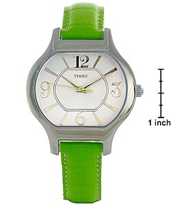 Timex Fashion Women's Bright Green Strap Watch