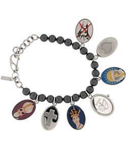 Moschino 'Time 4 Hollies' Royalty Charm Watch