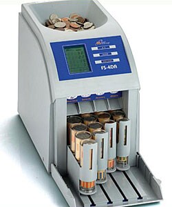 Royal Sovereign FS4D Complete Auto Coin Sorter