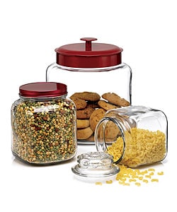 6-piece Anchor Hocking Storage Jar Set