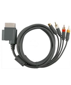 AV Composite and S-Video Cable for Microsoft Xbox 360