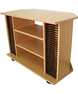 Beech TV Cart with Casters