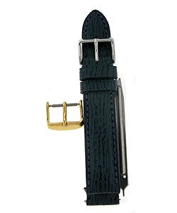 Blue Shark Skin 20 mm Strap with Extra Buckle