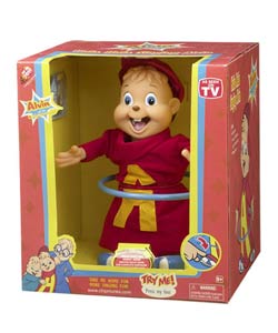 Alvin the Chipmunk Hula Hoop Singing Doll for Kids