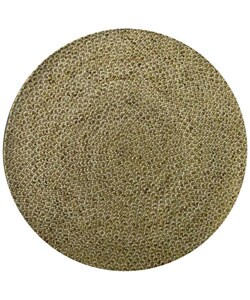 Timki Hand-woven Jute Rug (6' Round)