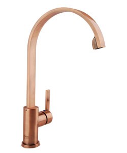 Modern Antique Copper Single Handle Kitchen Faucet