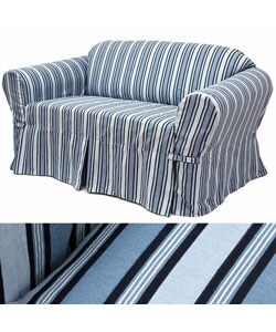 Sky Stripe Sofa Slipcover