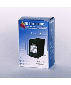 HP C6656AN Black Ink Cartridge (Remanufactured)
