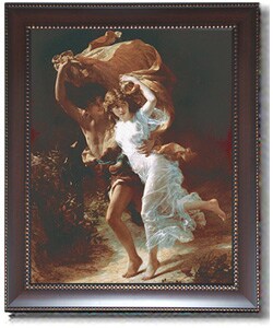 Pierre Cot 'The Storm' Framed Canvas Art
