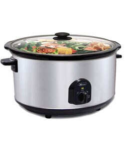 Stainless Steel 8.5-quart Slow Cooker